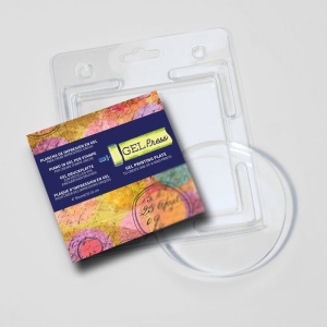 Gel Press • Gel drukplaat Round 10,16cm (GEL10806-4)